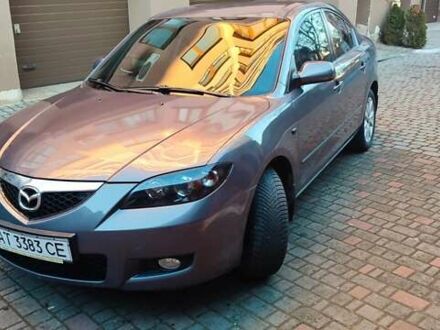Серый Мазда 3, объемом двигателя 1.6 л и пробегом 116 тыс. км за 4250 $, фото 1 на Automoto.ua
