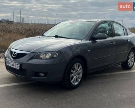 Серый Мазда 3, объемом двигателя 1.6 л и пробегом 178 тыс. км за 6250 $, фото 1 на Automoto.ua