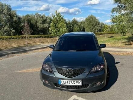 Серый Мазда 3, объемом двигателя 1.6 л и пробегом 214 тыс. км за 6500 $, фото 1 на Automoto.ua