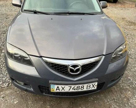 Серый Мазда 3, объемом двигателя 1.6 л и пробегом 230 тыс. км за 4000 $, фото 1 на Automoto.ua