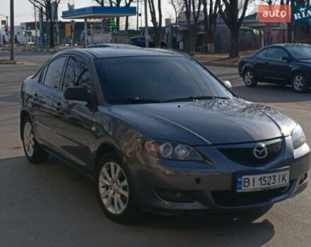 Сірий Мазда 3, об'ємом двигуна 1.6 л та пробігом 208 тис. км за 4800 $, фото 1 на Automoto.ua