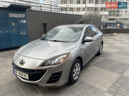 Серый Мазда 3, объемом двигателя 1.6 л и пробегом 205 тыс. км за 6850 $, фото 1 на Automoto.ua