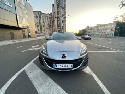 Серый Мазда 3, объемом двигателя 1.6 л и пробегом 112 тыс. км за 8700 $, фото 1 на Automoto.ua
