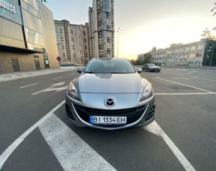 Серый Мазда 3, объемом двигателя 1.6 л и пробегом 112 тыс. км за 8700 $, фото 1 на Automoto.ua
