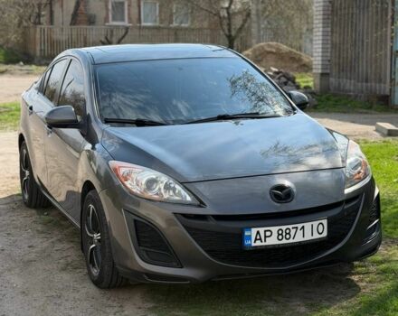 Серый Мазда 3, объемом двигателя 2 л и пробегом 162 тыс. км за 6700 $, фото 1 на Automoto.ua