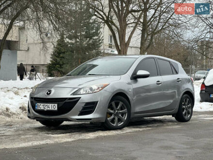 Серый Мазда 3, объемом двигателя 1.56 л и пробегом 274 тыс. км за 6600 $, фото 1 на Automoto.ua