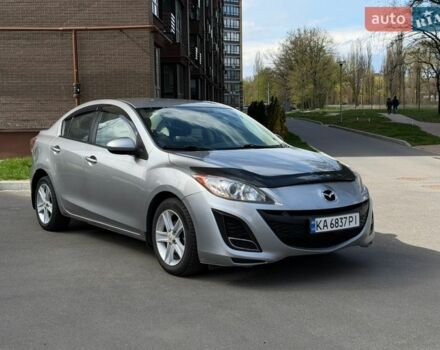 Серый Мазда 3, объемом двигателя 2 л и пробегом 231 тыс. км за 6950 $, фото 1 на Automoto.ua