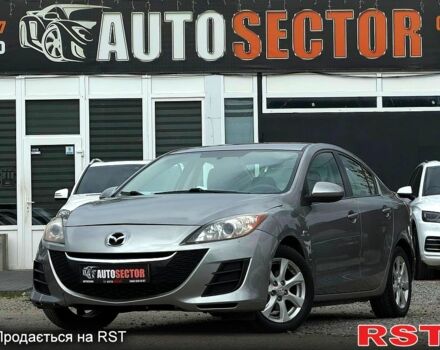 Серый Мазда 3, объемом двигателя 2 л и пробегом 230 тыс. км за 6500 $, фото 1 на Automoto.ua