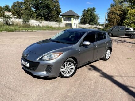 Серый Мазда 3, объемом двигателя 2 л и пробегом 189 тыс. км за 7400 $, фото 1 на Automoto.ua