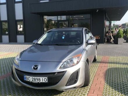Серый Мазда 3, объемом двигателя 2 л и пробегом 240 тыс. км за 7250 $, фото 1 на Automoto.ua