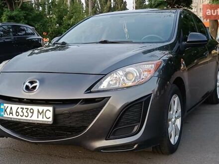 Серый Мазда 3, объемом двигателя 2 л и пробегом 200 тыс. км за 8100 $, фото 1 на Automoto.ua