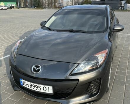 Серый Мазда 3, объемом двигателя 2 л и пробегом 225 тыс. км за 7200 $, фото 1 на Automoto.ua