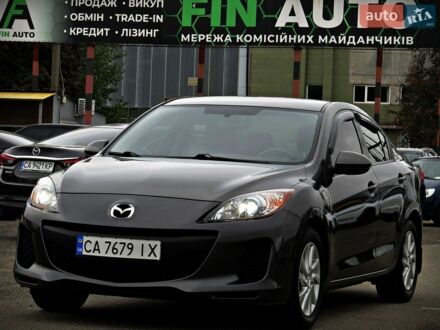 Серый Мазда 3, объемом двигателя 2 л и пробегом 198 тыс. км за 7700 $, фото 1 на Automoto.ua