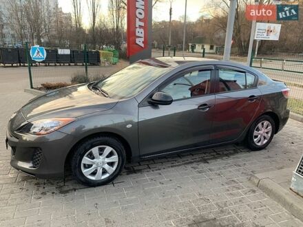 Серый Мазда 3, объемом двигателя 1.6 л и пробегом 46 тыс. км за 9200 $, фото 1 на Automoto.ua