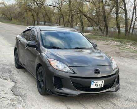 Серый Мазда 3, объемом двигателя 2 л и пробегом 187 тыс. км за 7500 $, фото 1 на Automoto.ua