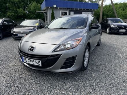 Серый Мазда 3, объемом двигателя 2 л и пробегом 136 тыс. км за 7850 $, фото 1 на Automoto.ua