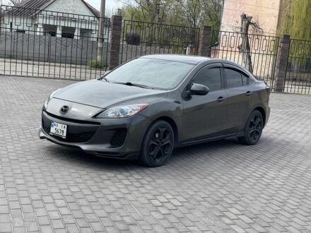 Серый Мазда 3, объемом двигателя 2 л и пробегом 210 тыс. км за 7300 $, фото 1 на Automoto.ua