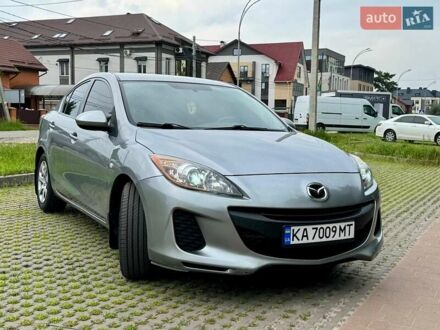 Серый Мазда 3, объемом двигателя 2 л и пробегом 86 тыс. км за 7999 $, фото 1 на Automoto.ua