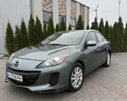 Серый Мазда 3, объемом двигателя 2 л и пробегом 201 тыс. км за 7000 $, фото 1 на Automoto.ua