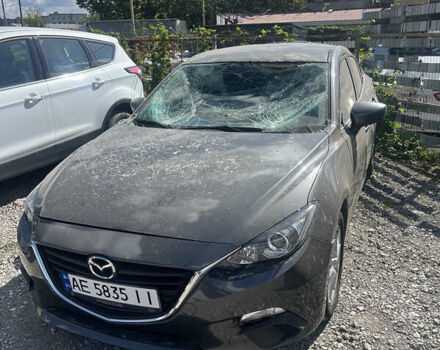 Серый Мазда 3, объемом двигателя 2 л и пробегом 170 тыс. км за 7000 $, фото 1 на Automoto.ua