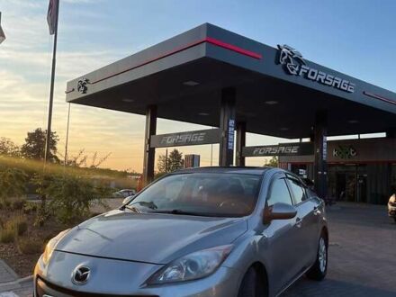 Серый Мазда 3, объемом двигателя 2 л и пробегом 110 тыс. км за 7400 $, фото 1 на Automoto.ua