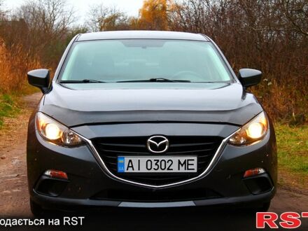 Серый Мазда 3, объемом двигателя 2 л и пробегом 160 тыс. км за 11300 $, фото 1 на Automoto.ua