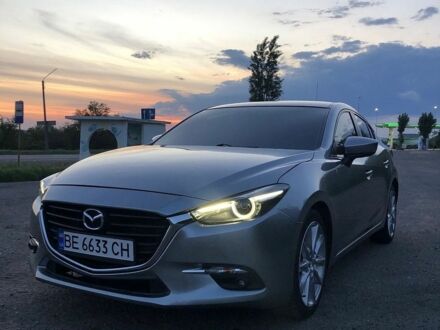Серый Мазда 3, объемом двигателя 2 л и пробегом 127 тыс. км за 10500 $, фото 1 на Automoto.ua