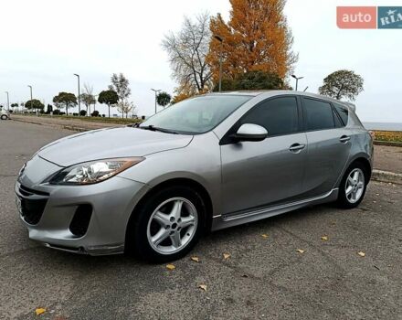 Серый Мазда 3, объемом двигателя 2 л и пробегом 156 тыс. км за 6900 $, фото 1 на Automoto.ua