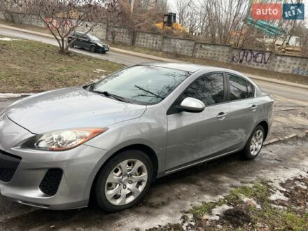 Серый Мазда 3, объемом двигателя 2 л и пробегом 115 тыс. км за 8300 $, фото 1 на Automoto.ua