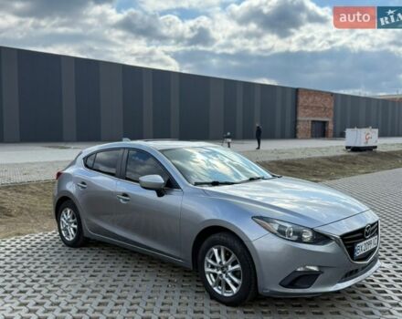 Серый Мазда 3, объемом двигателя 2 л и пробегом 200 тыс. км за 9800 $, фото 1 на Automoto.ua