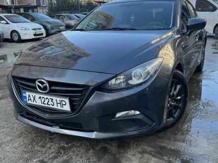 Серый Мазда 3, объемом двигателя 2 л и пробегом 166 тыс. км за 10300 $, фото 1 на Automoto.ua