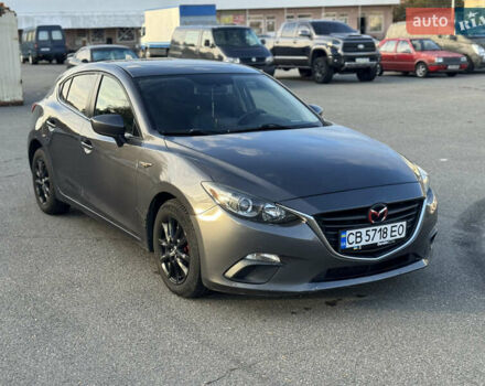 Серый Мазда 3, объемом двигателя 2 л и пробегом 123 тыс. км за 9500 $, фото 1 на Automoto.ua