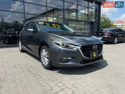 Серый Мазда 3, объемом двигателя 2 л и пробегом 155 тыс. км за 10900 $, фото 1 на Automoto.ua
