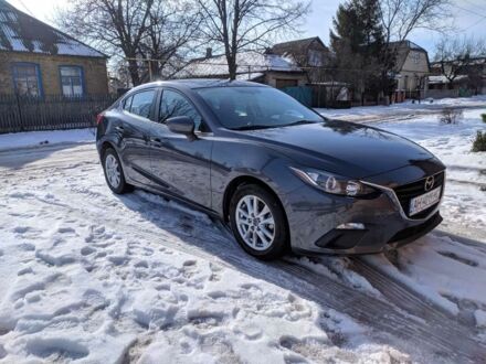Серый Мазда 3, объемом двигателя 2 л и пробегом 120 тыс. км за 12500 $, фото 1 на Automoto.ua