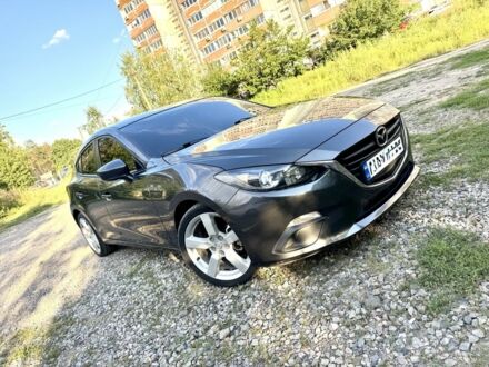 Серый Мазда 3, объемом двигателя 2 л и пробегом 179 тыс. км за 9589 $, фото 1 на Automoto.ua