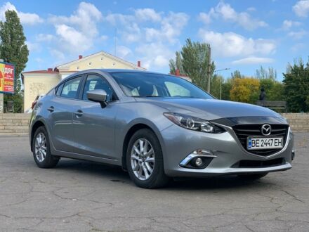 Серый Мазда 3, объемом двигателя 2 л и пробегом 35 тыс. км за 12999 $, фото 1 на Automoto.ua