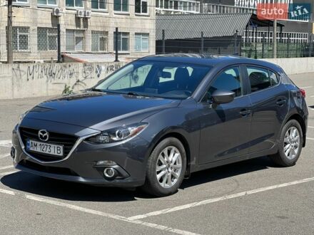 Серый Мазда 3, объемом двигателя 2 л и пробегом 55 тыс. км за 12500 $, фото 1 на Automoto.ua