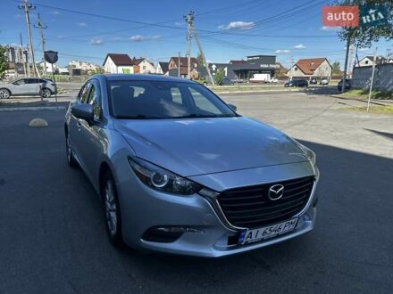 Мазда 3 2017 в Буче на Automoto.ua Серый Мазда 3, объемом двигателя 2 л и пробегом 152 тыс. км за 11500 $, фото 1 на Automoto.ua