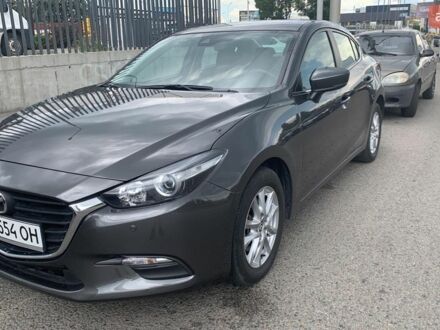 Серый Мазда 3, объемом двигателя 2 л и пробегом 95 тыс. км за 18000 $, фото 1 на Automoto.ua