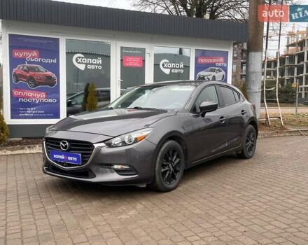 Серый Мазда 3, объемом двигателя 2 л и пробегом 90 тыс. км за 12800 $, фото 1 на Automoto.ua