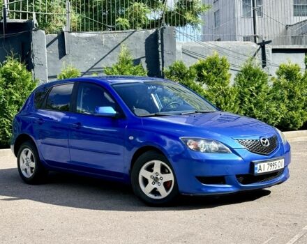 Синий Мазда 3, объемом двигателя 1.6 л и пробегом 250 тыс. км за 4199 $, фото 2 на Automoto.ua