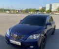Синий Мазда 3, объемом двигателя 1.6 л и пробегом 250 тыс. км за 3950 $, фото 1 на Automoto.ua
