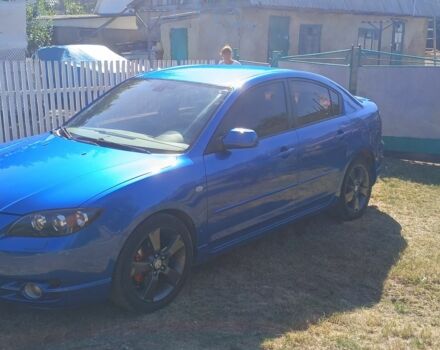 Синий Мазда 3, объемом двигателя 2 л и пробегом 215 тыс. км за 5000 $, фото 3 на Automoto.ua