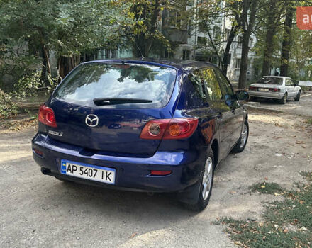 Синий Мазда 3, объемом двигателя 1.6 л и пробегом 243 тыс. км за 4000 $, фото 2 на Automoto.ua