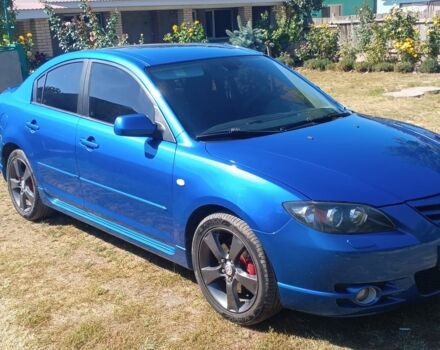 Синий Мазда 3, объемом двигателя 2 л и пробегом 215 тыс. км за 5000 $, фото 1 на Automoto.ua