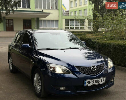 Синий Мазда 3, объемом двигателя 1.6 л и пробегом 237 тыс. км за 3950 $, фото 2 на Automoto.ua