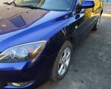 Синий Мазда 3, объемом двигателя 1.6 л и пробегом 220 тыс. км за 3750 $, фото 1 на Automoto.ua