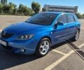 Синий Мазда 3, объемом двигателя 2 л и пробегом 201 тыс. км за 4400 $, фото 1 на Automoto.ua