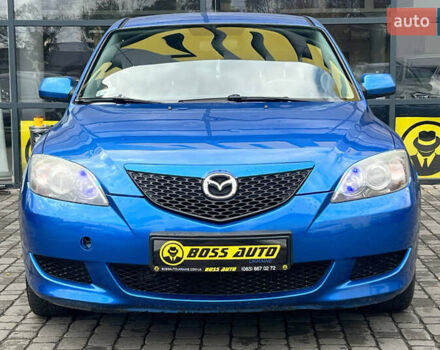 Синий Мазда 3, объемом двигателя 1.35 л и пробегом 182 тыс. км за 3900 $, фото 1 на Automoto.ua