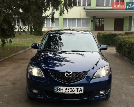 Синий Мазда 3, объемом двигателя 1.6 л и пробегом 237 тыс. км за 3950 $, фото 1 на Automoto.ua